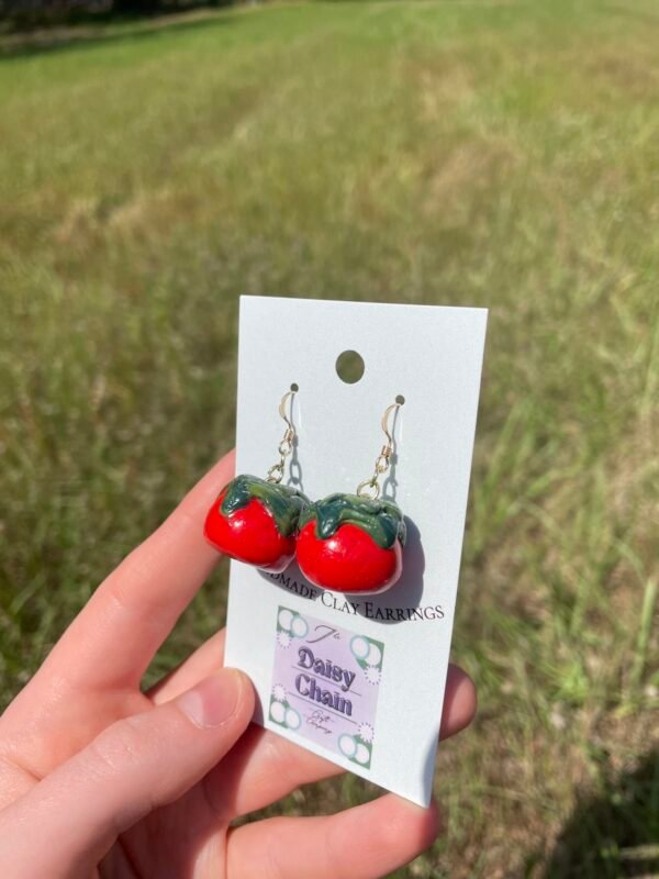 Tomato Earrings - Image 3