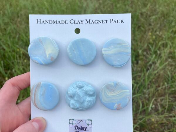 Blue Minimalist Magnet Pack