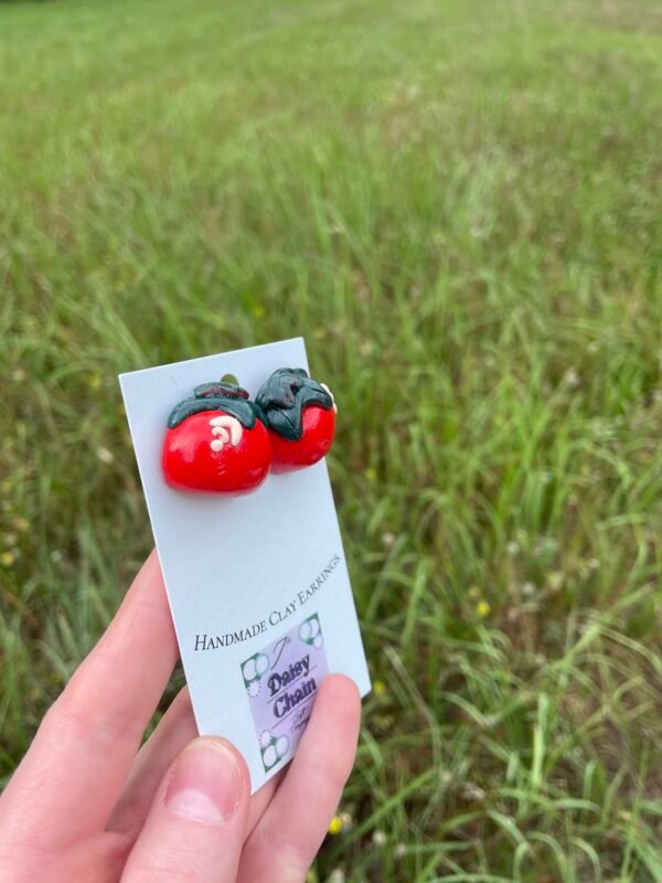 Tomato Earrings - Image 7